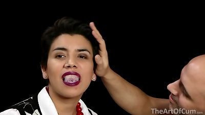 CFNM Blowjob, Handjob, Mouthful, Cumplay & Swallow!