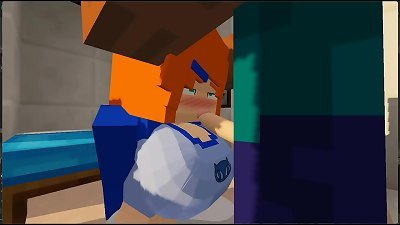 I screw a redhead and fill her jaws with semen, also a cat dame / wooly dame minecraft jenny mod