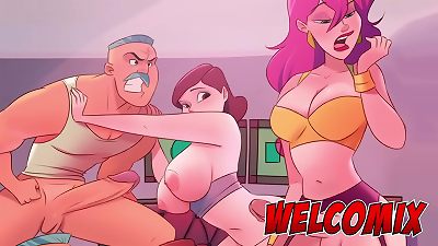 Midnight surprise! A shemale, futagirl surprise! futanari cartoon