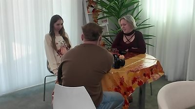 diminutive blonde Before And After Filming behind the scenes - super-bitch Bri