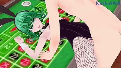 Tatsumaki and Fubuki Bunny girl heavy sex. - One-Punch man hentai