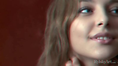 Nikia A in 3-dimensional &ndash; ALL HER FILMS from RуlskуАrt and Меtаrt (red/cyan)